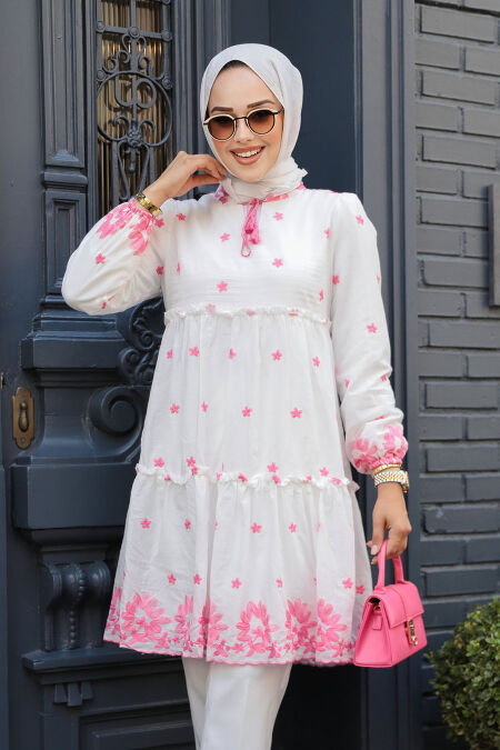 Modest Pink Top 13821P