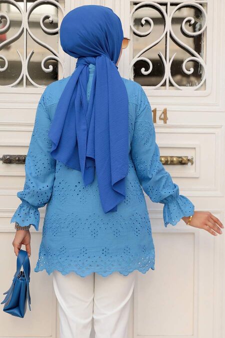 Modest Blue Tunic 13991M