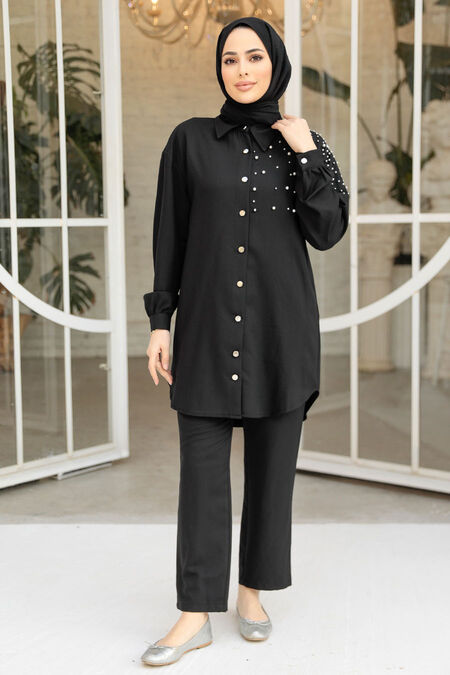 Modest Black Dual Suit 12461S