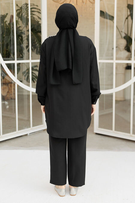 Modest Black Dual Suit 12461S