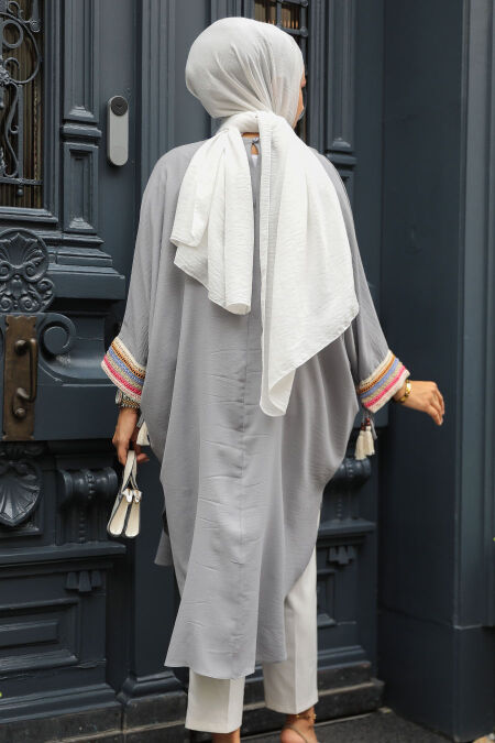 Modest Grey Tunic 210061GR