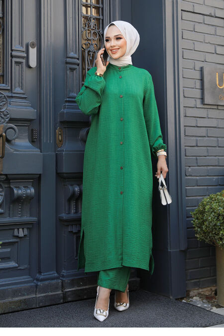 Modest Green Dual Suit 19017Y