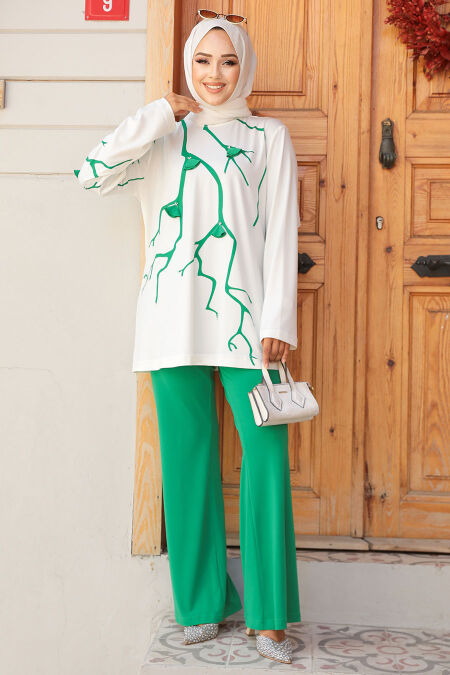 Modest Green Dual Suit 40225Y