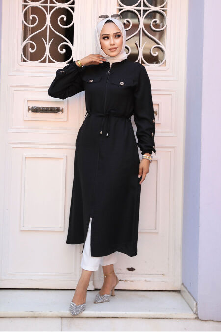 Black Modest Tunic 645S