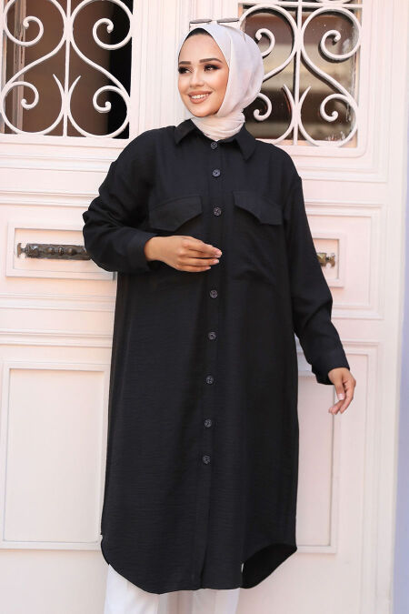  Black Modest Tunic 660S