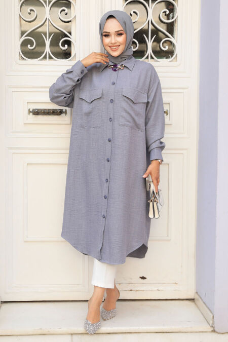 Grey Modest Tunic 660GR