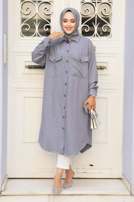 Grey Modest Tunic 660GR