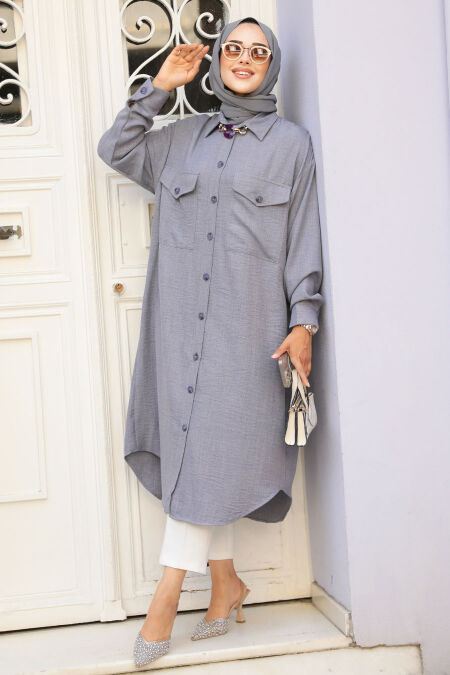 Grey Modest Tunic 660GR