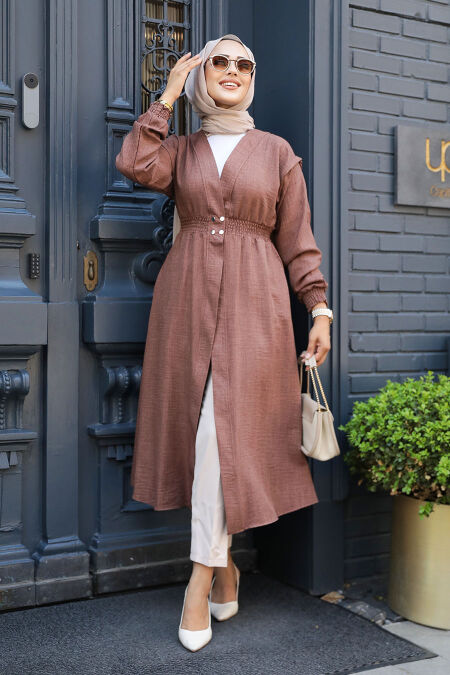 Brown Modest Coat 672KH