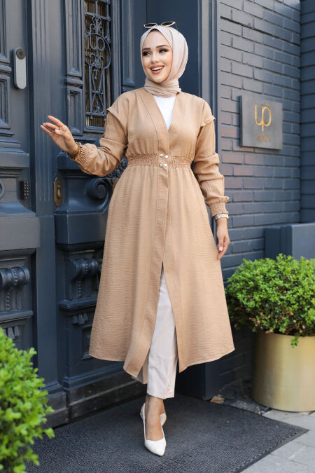 Biscuit Modest Coat 672BS