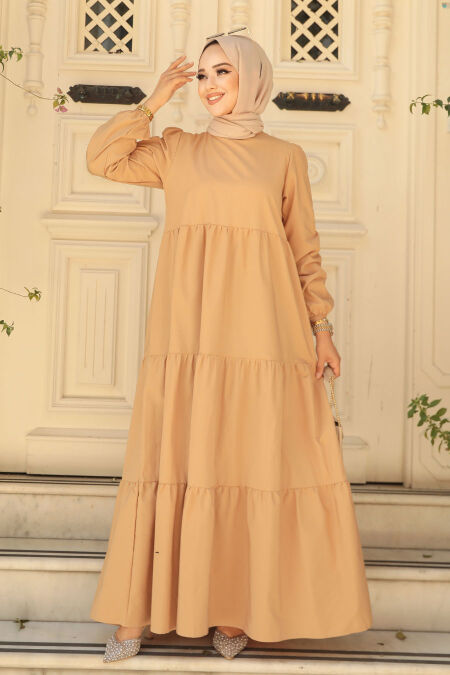  Biscuit Women Dress 57345BS