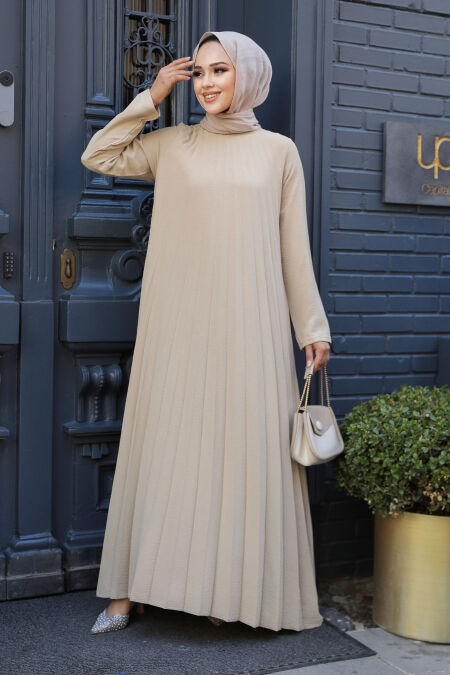 Stone Muslim Long Dress Style 76840TAS