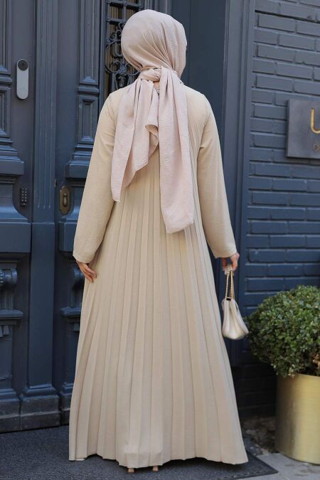 Stone Muslim Long Dress Style 76840TAS