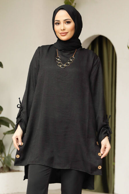 Black Modest Tunic 41281S