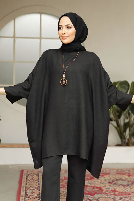 Black Modest Tunic 41351S