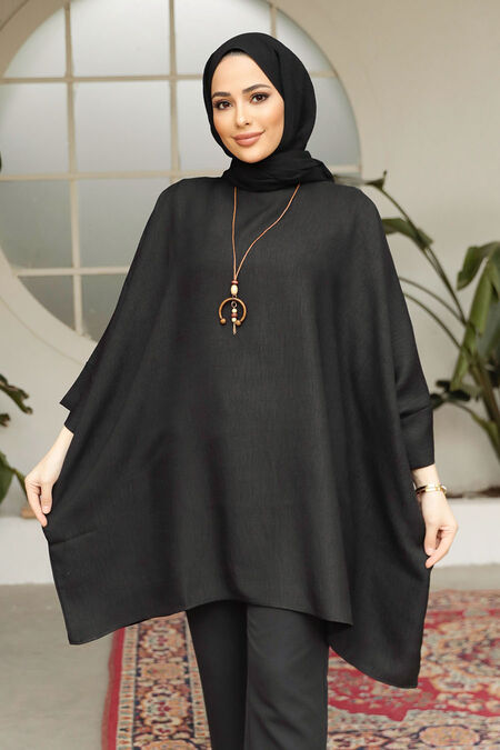 Black Modest Tunic 41351S