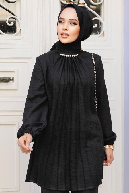 Black Modest Top 41391S